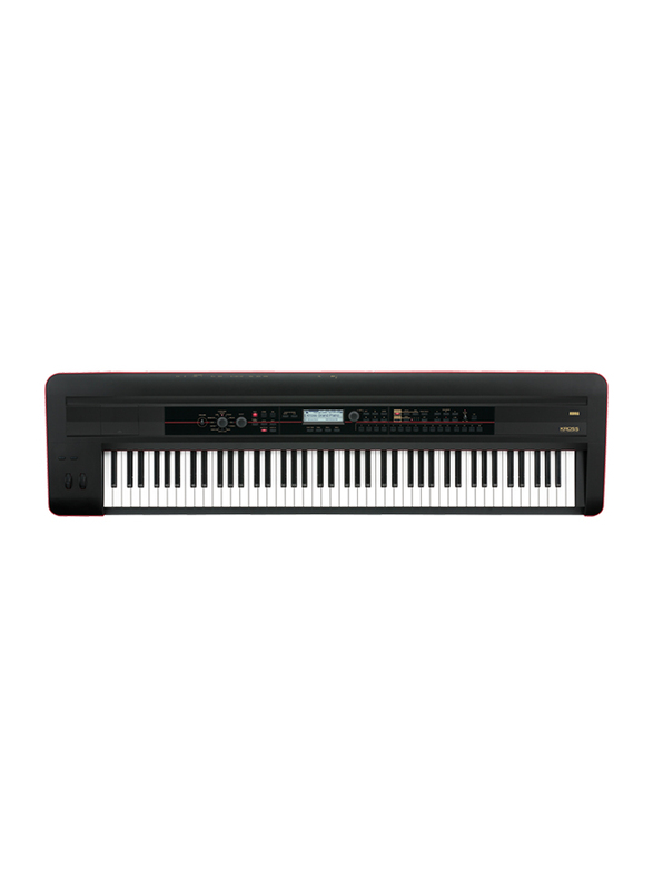 Korg Kross-88 Music Workstation Keyboard, 88 Keys, Black/White