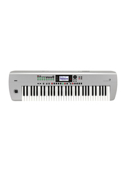 Korg i3 Music Workstation Keyboard, 61 Keys, Matte Silver