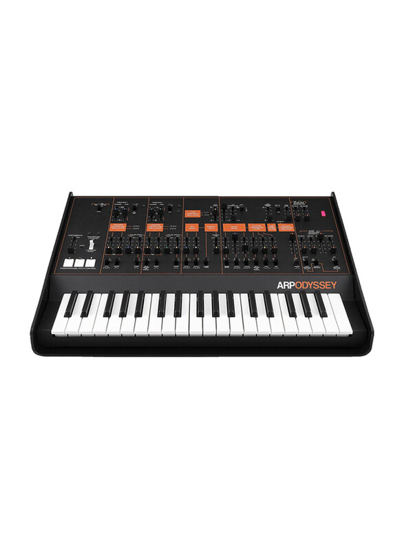 

Korg ARP Odyssey Analog Synthesizer Keyboard, 37 Keys, Black