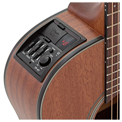 Takamine GY11ME NS Semi Acoustic Guitar, Laurel Fingerboard, Natural Brown