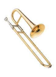 Jupiter JST-314L Slide Trumpet, Nickel Plated Brass Bell, Gold Lacquer Finish