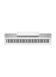 Korg SP-170S Digital Piano + SP Stand Bundle, 88 Keys, White