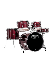 Mapex Tornado TND5844FT Acoustic Drum Set, Red