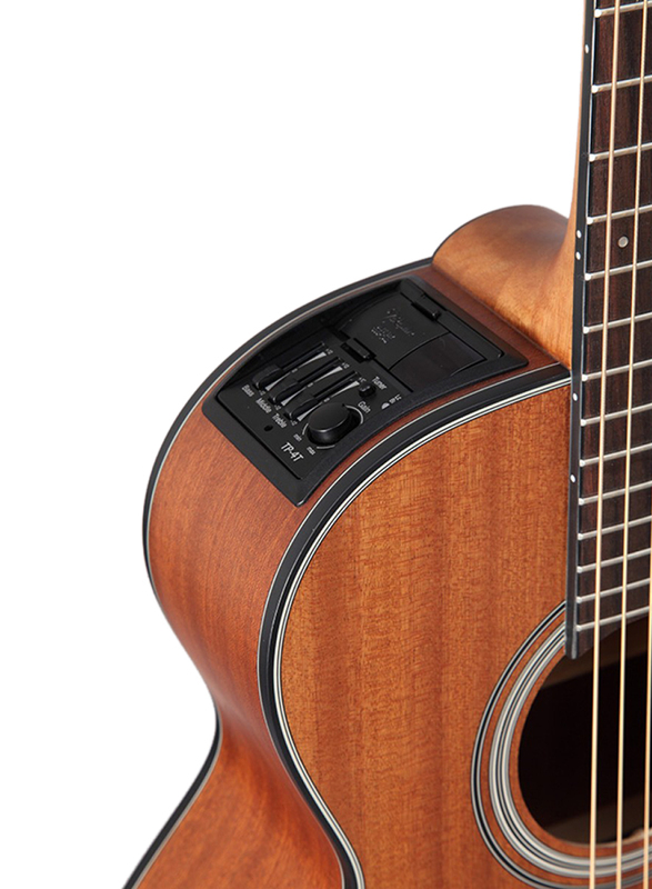 Takamine GX11ME-NS 3/4 Size Taka-Mini Acoustic Guitar, Laurel Fingerboard, Natural Beige