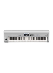 Korg Krome Limited Edition Synthesizer Workstation Keyboard, 88 Keys, Platinum Silver