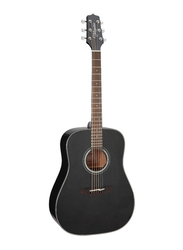 Takamine GD30-BLK Dreadnought Acoustic Guitar, Rosewood Fingerboard, Black