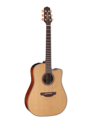 Takamine CP3DC-OV Dreadnought Cutaway Acoustic Guitar with Case, Rosewood Fingerboard, Natural Beige