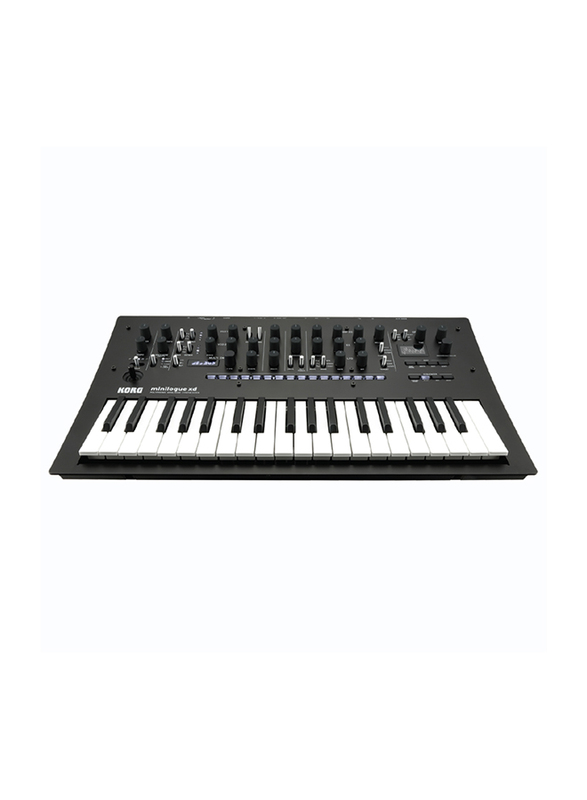 Korg Minilogue XD Polyphonic Analog Synthesizer Keyboard, 37 Keys, Black