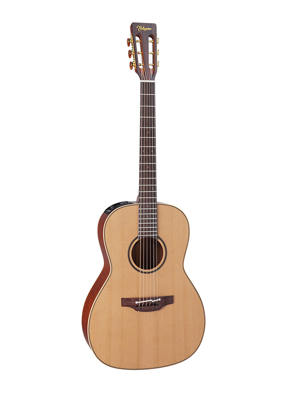 Takamine P3NY Acoustic Guitar with Case, Rosewood Fingerboard, Brown