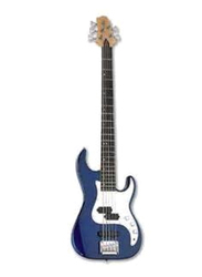 Samick CR-1 Greg Bennett Design Electric Bass Guitar, Rosewood Fingerboard, Cobalt Blue