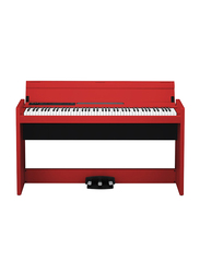 Korg LP-380-88 Digital Piano, 88 Keys, Red