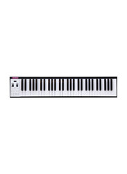 Musberry MSK61 Portable Electronic Keyboard, 61 Keys, Black