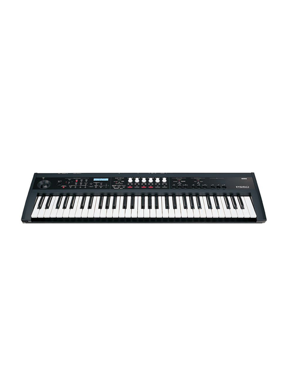 Korg PS-60 Synthesizer, 61 Keys, Black