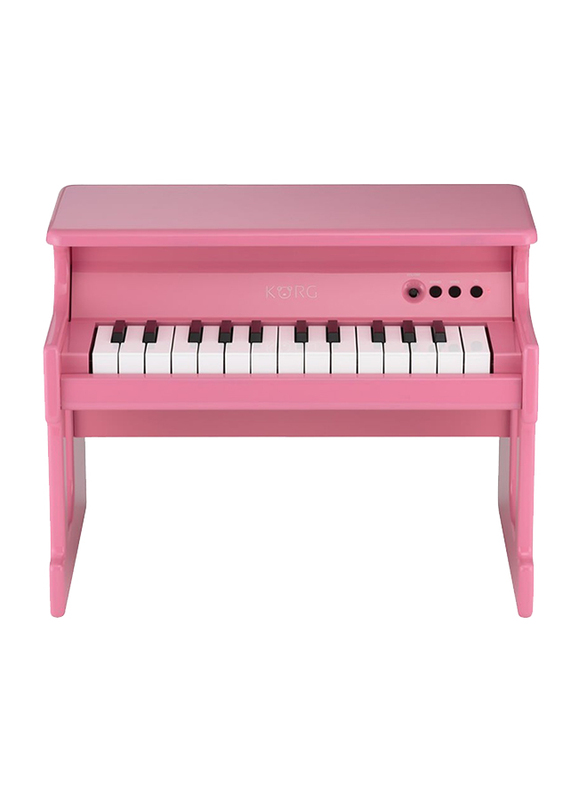 Korg Tiny Digital Toy Piano, 25 Keys, Pink