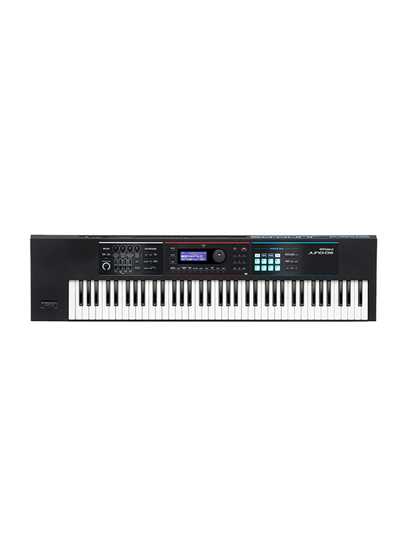 Roland JUNO-DS Keyboard Synthesizer, 76 Keys, Black