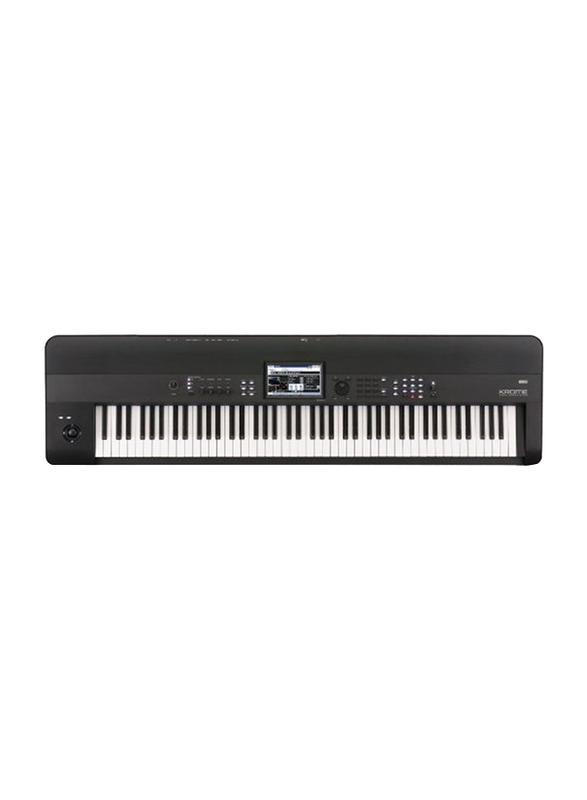 Korg Krome Music Workstation Keyboard, 88 Keys, Black