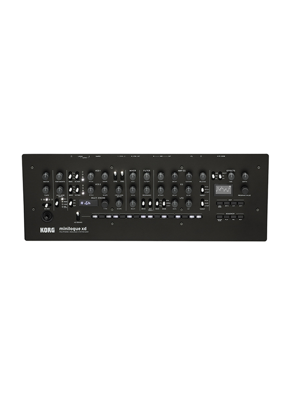 Korg Minilogue XD Module Polyphonic Analog Synthesizer Keyboard, 16 Keys, Black