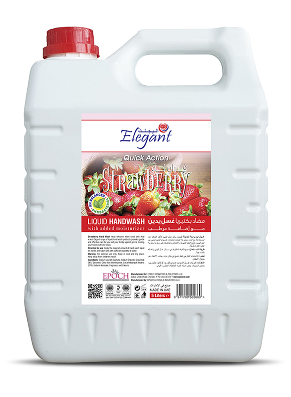 AFS Elegant Sweet Strawberry Liquid Refill Hand Wash, 5 Liters