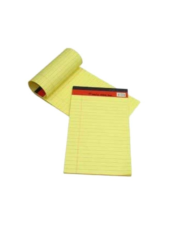 سينارلاين دفتر ملاحظات, 40 ورقة, حجم A5, حزمة من 10 قطع, أصفر