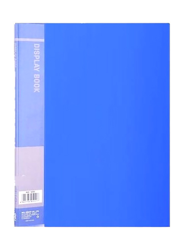 Deli Clear Book 30 Pockets File, A4 Size, Assorted Colors