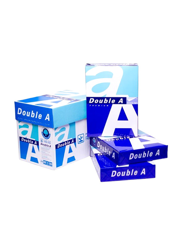 Double A Photo Copy Printer Paper, 500 Sheets, 80 GSM, A4 Size