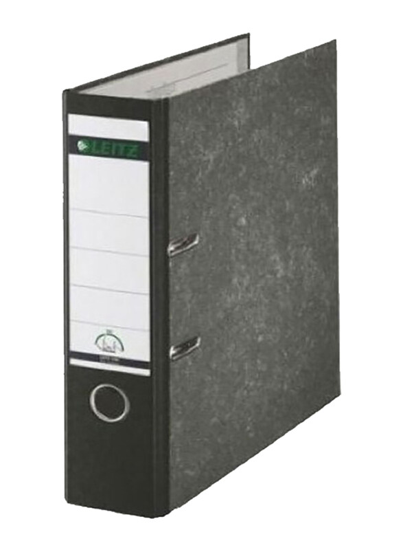 

Leitz Marble Box File, Broad, A4 Size, Black