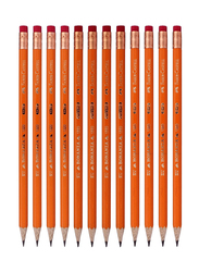 Faber-Castell 12-Piece 1320 Bonanza Pencil Set, Orange