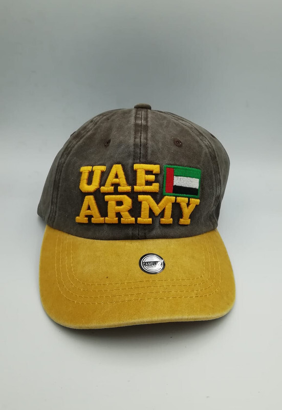 UAE Army Accent Gold Large Hat