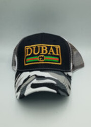 Dubai Grey Black CAMELLO HAT