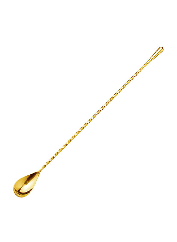 

BarPros 40cm Teardrop Spoon, Gold