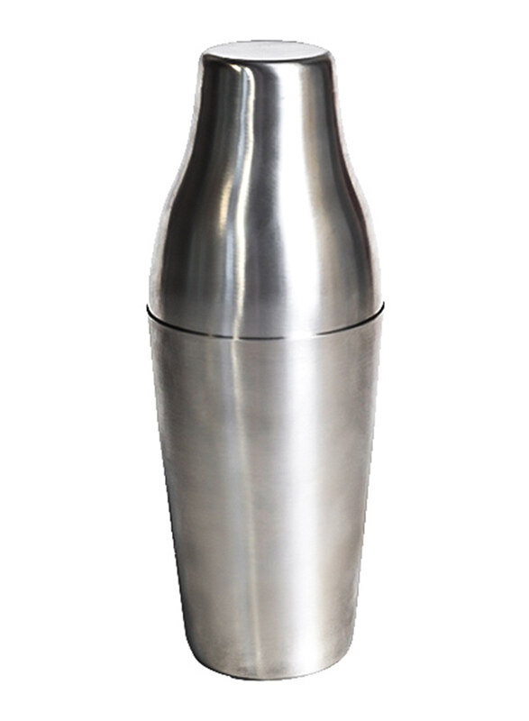 

BarPros 2-Piece 20oz Parisienne Stainless Steel Shaker, Silver
