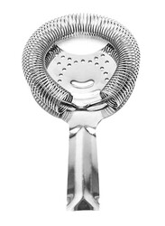 BarPros Stainless Steel Large Euro Hawthorn Strainer, Silver