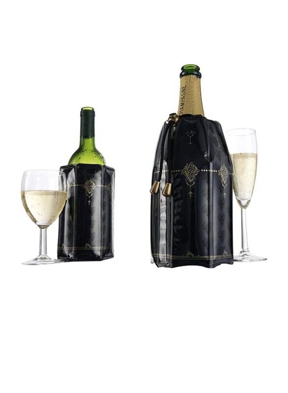 

BarPros Active Wine and Champagne Cooler, Black