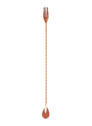 BarPros 40cm Fork End Bar Spoon, Copper