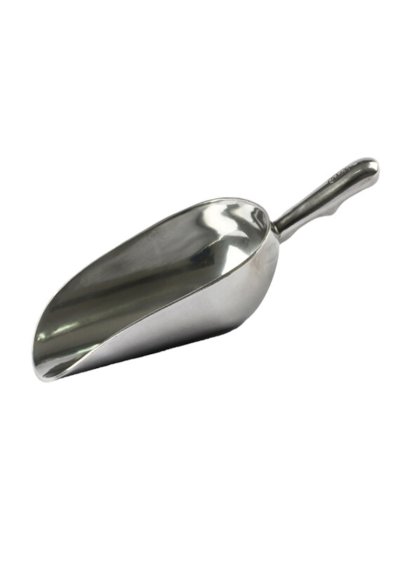 

BarPros 24oz Aluminium Ice Scoop, Silver