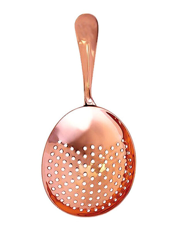 

BarPros Stainless Steel Copper Plated Julep Strainer, Gold