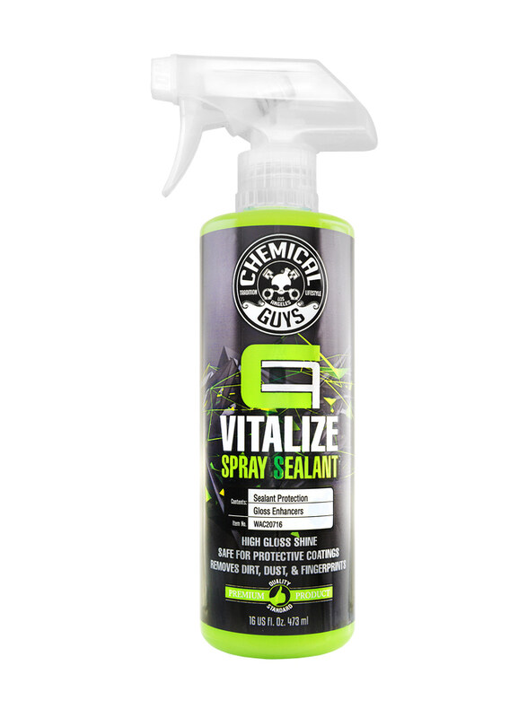 

Chemical Guys 16oz Carbon Flex Vitalize Spray Sealant And Quick Detailer For Maintaining Protective Coatings