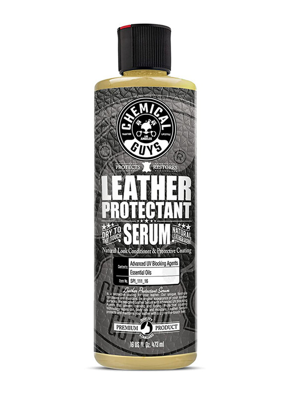 

Chemical Guys 473ml Leather Serum Natural Look Conditioner & Protective Coating
