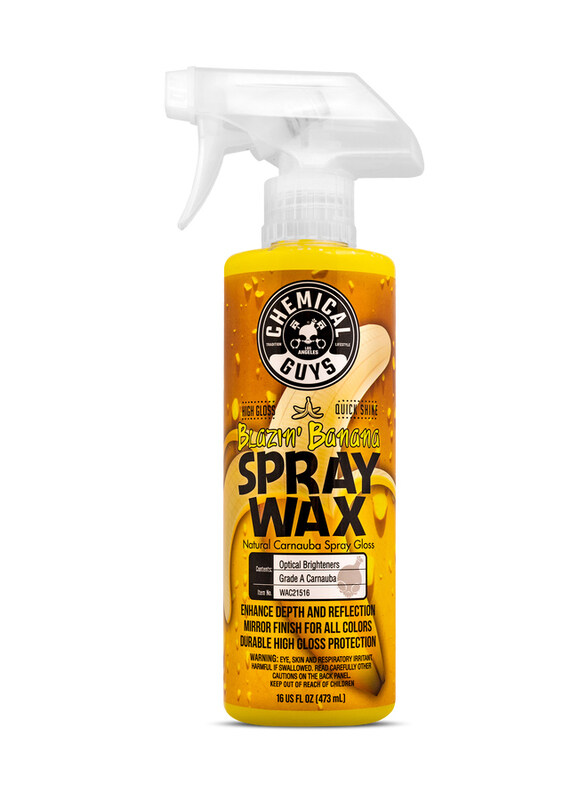 

Chemical Guys 16oz Blazin' Banana Carnauba Spray Wax