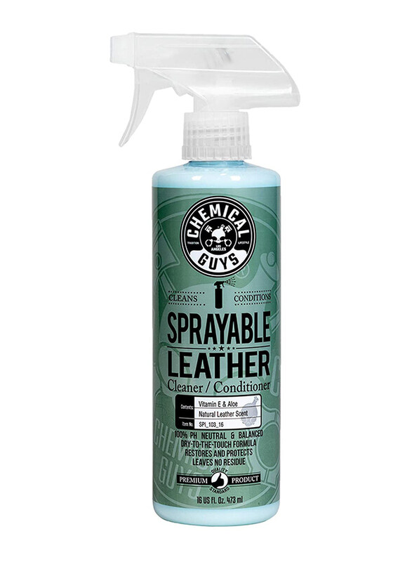 

Chemical Guys 473ml Sprayable Leather Cleaner & Conditioner