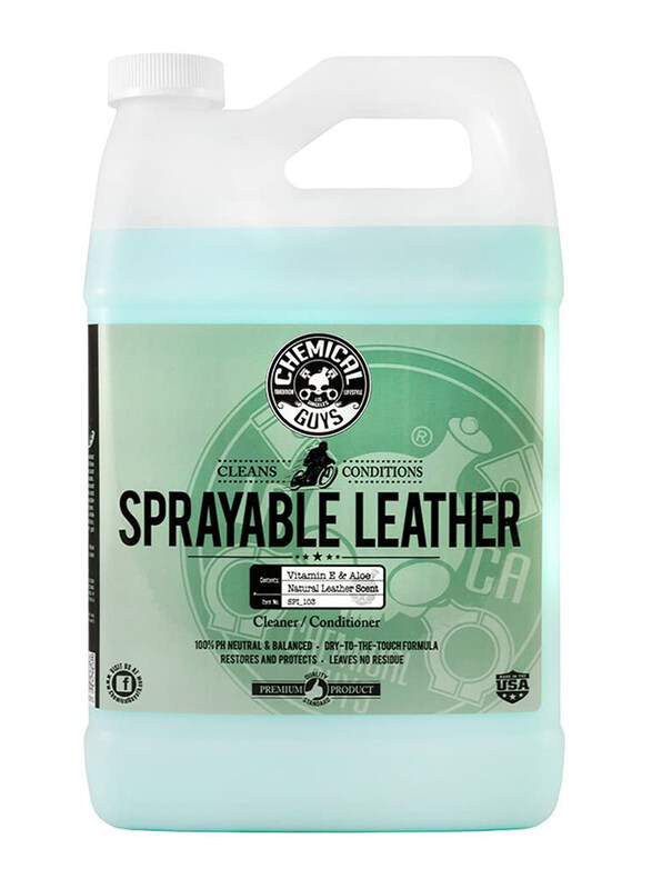 

Chemical Guys 1 Gallon Sprayable Leather Cleaner & Conditioner In One