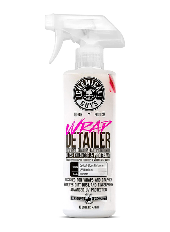 

Chemical Guys 473ml Wrap Detailer Gloss Enhancer & Protectant For Vinyl Wraps