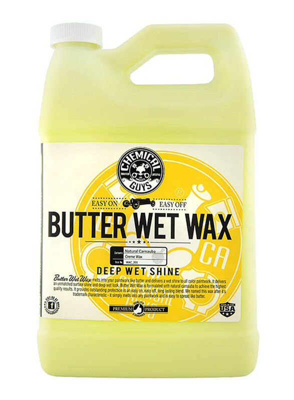 

Chemical Guys 1 Gallon Warm & Deep Carnauba Shine Butter Wet Wax