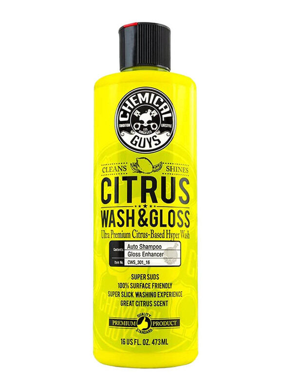 

Chemical Guys 473ml Citrus Wash & Gloss Concentrated Car Wash