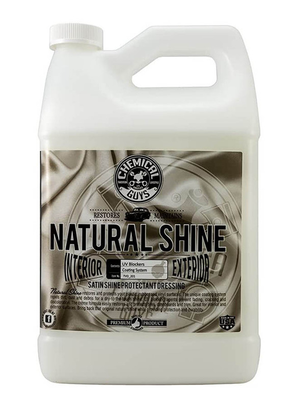 

Chemical Guys 1 Gallon Natural Shine Satin Shine Dressing