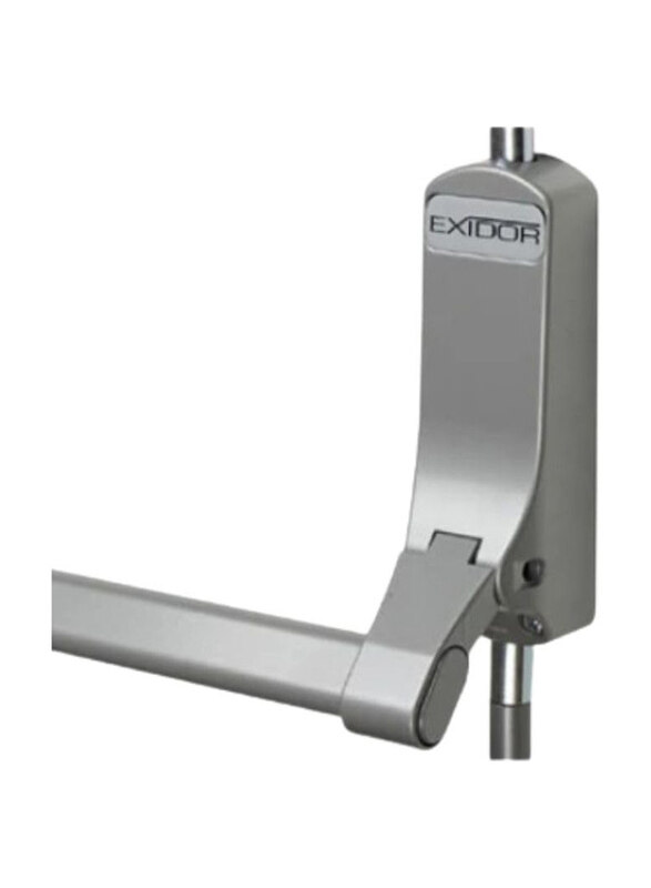 

Exidor Single Panic Bolt Bar Handle, Silver