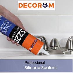 Decorum S220 Silicone Sealant, DEC1004, Black