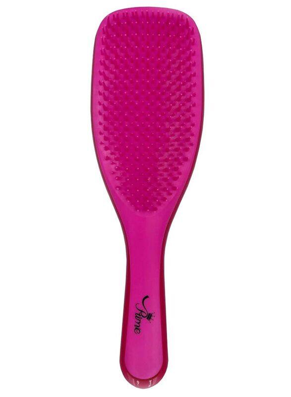 

Prime Wet Detangler Styling Straightening Hairbrush for All Hair Types, Pink, 1 Piece