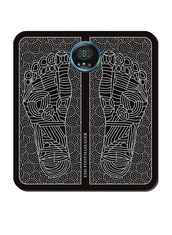 

Prime Electric Leg Foot Muscle Stimulator Massager Mat EMS Foot Massager
