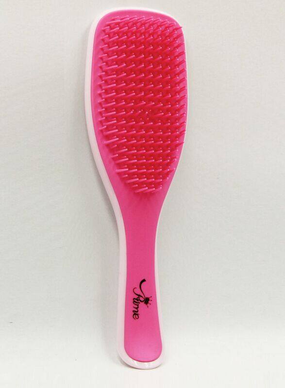 

Prime The Ultimate Detangler Hairbrush for Dry Hair, White/Pink, 1 Piece